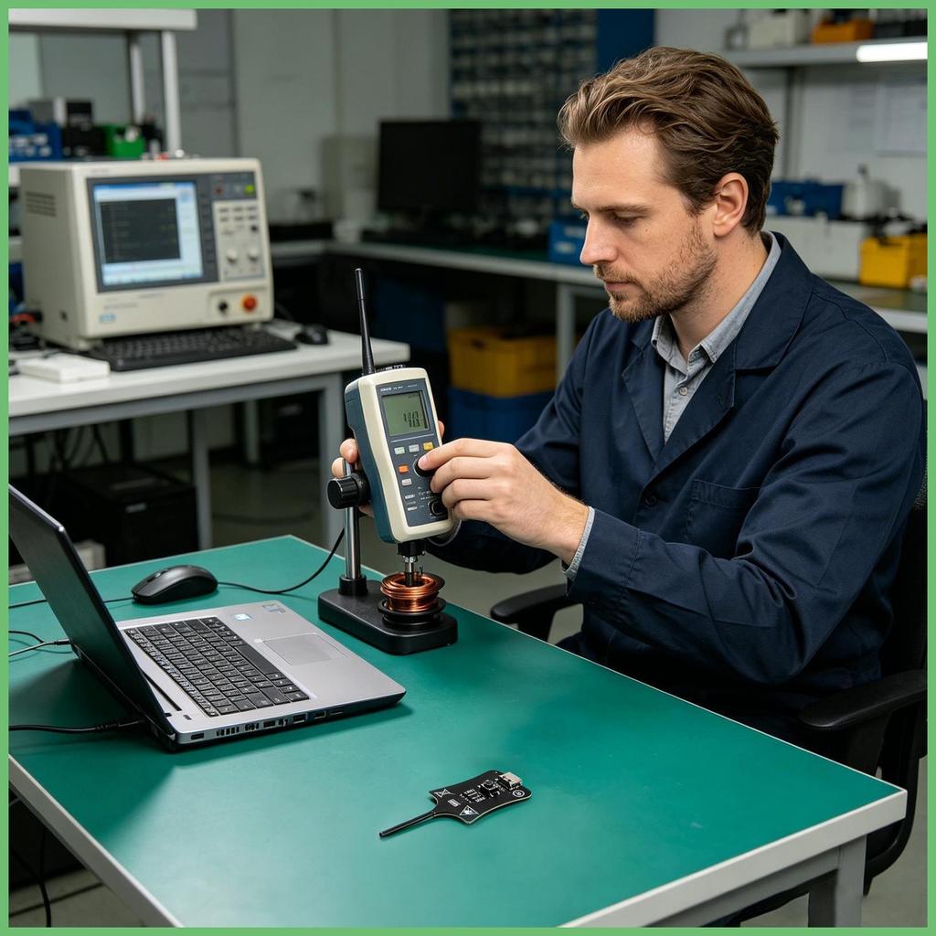 Detector De Indutância Bobina Placa De Circuito Ferramenta Portátil Testador Para Técnico Eletrônico kouzxbr