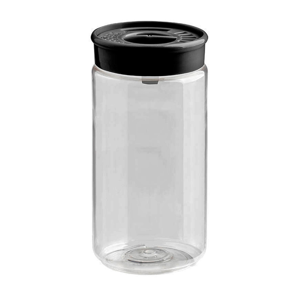 Pote Organiza Multidosador 350mL com Tampa Preta - Tiba