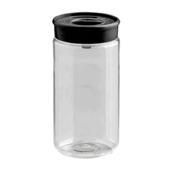 Pote Organiza Multidosador 350mL com Tampa Preta - Tiba