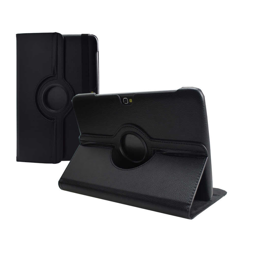Adequado para Samsung Galaxy Note 10.1 Capa de couro plana N8000 Capa giratória N8010 Capa protetora