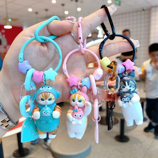 Sanrio Shark Cat Pingente HelloKitty My Melody Kuromi Cinnamoroll Chaveiro Fofo De Desenho Animado Presente