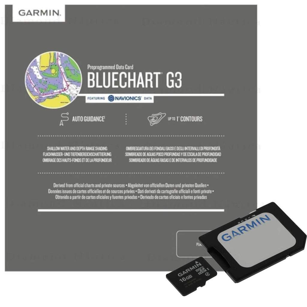 Carta Náutica Garmin Bluechart G3 Costa Leste América do Sul