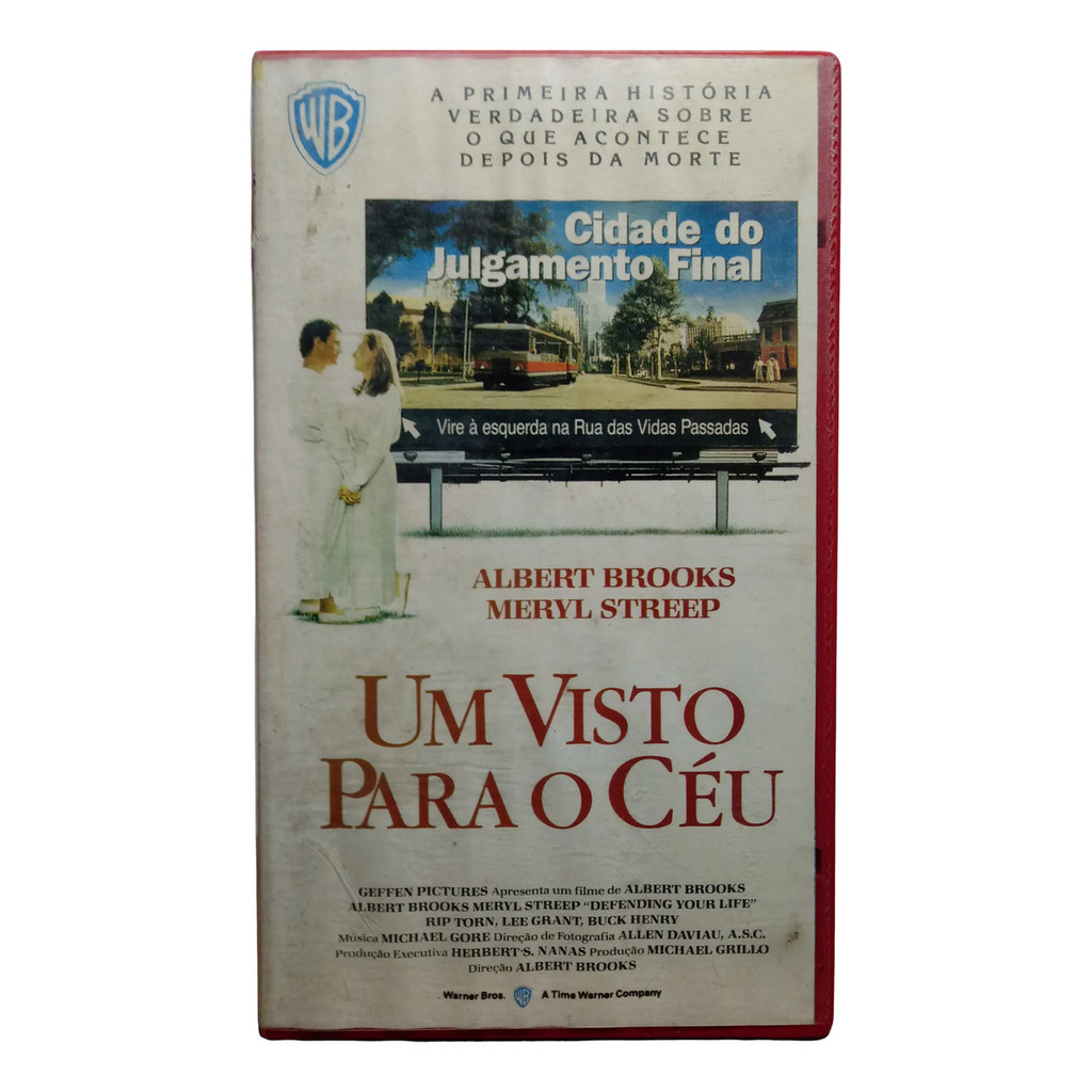 Vhs Um Visto Para O Céu - Albert Brooks
