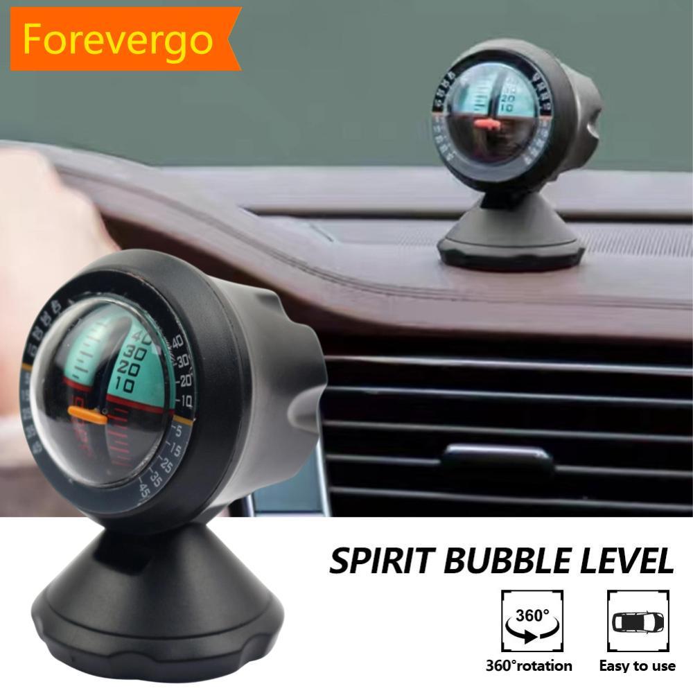 forevergo Multifuncional Car Slope Inclinômetro Nível Indicador De Inclinação Medidor Balanceador Gradiente Para Acampam
