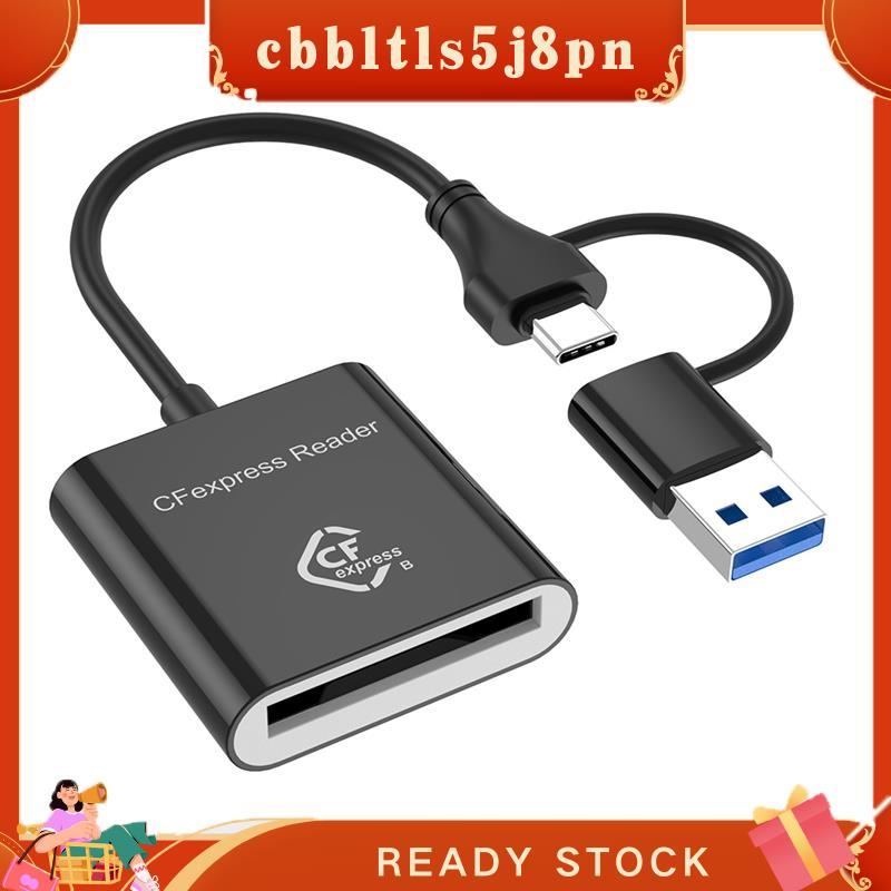 Leitor De Cartão CFexpress Tipo B De Alta Velocidade USB3.2 Gen2 USB-C CFe Para Android Win XP/Vista/7/8/8.1/10/11 OS 10