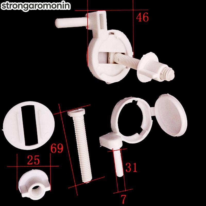 STRON 1 Conjunto/2 Unidades De Parafusos De Plástico Para Assento De Vaso Sanitário , Ferramentas De Reparo De Dobradiça