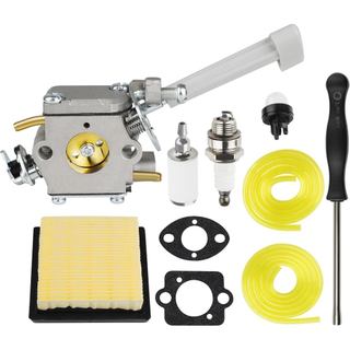 Carburador 308054079 para Ryobi BP42, Carburador RY08420 RY08420A BP42 para Motor de Soprador Costal com Peças de Filtro