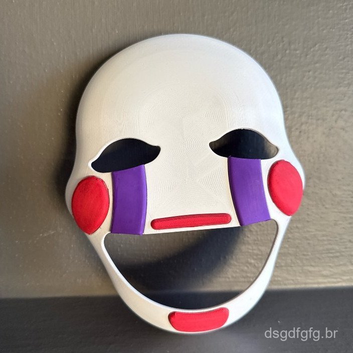Máscara de Boneco FNAF Five Nights At Freddy's Boneco Chica Freddy