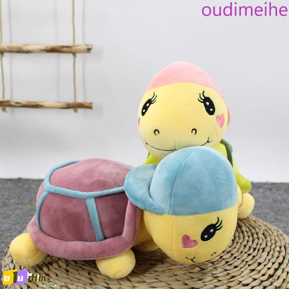 OUDIMEIHE Brinquedo De Pelúcia De Tartaruga De Olhos Grandes , Bonecos De Animais Coleção De Algodão PP , Boneca Macia M