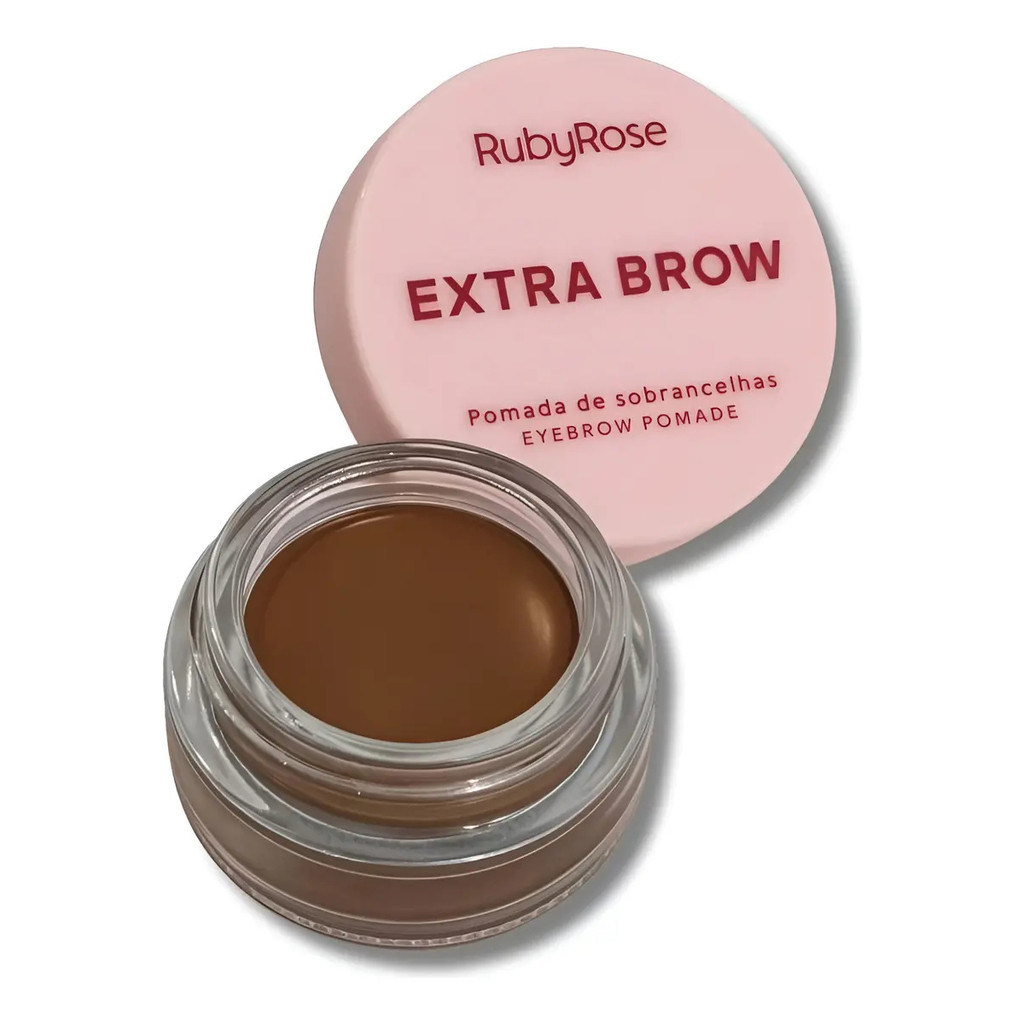 POMADA MODELADORA DE SOBRANCELHAS RUBY ROSE EXTRA BROW SEPIA