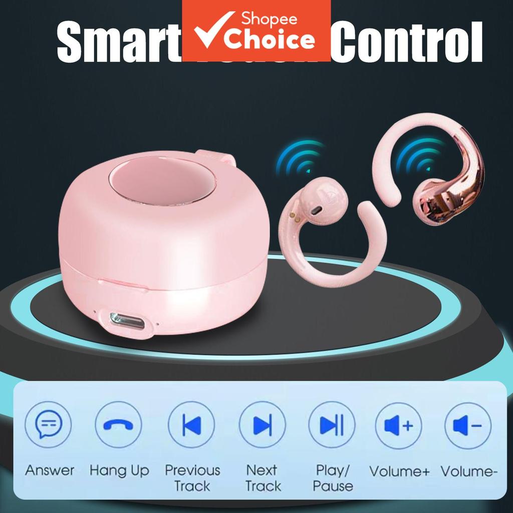 Fones de ouvido (somente na cor rosa) Fones de ouvido Bluetooth, fones de ouvido, fone de ouvido com controle
