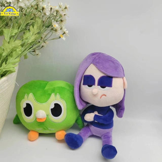 Duolingo Plush Toy Dolls Gift For Kids Home Decoração Brinquedos Recheados Para Crianças