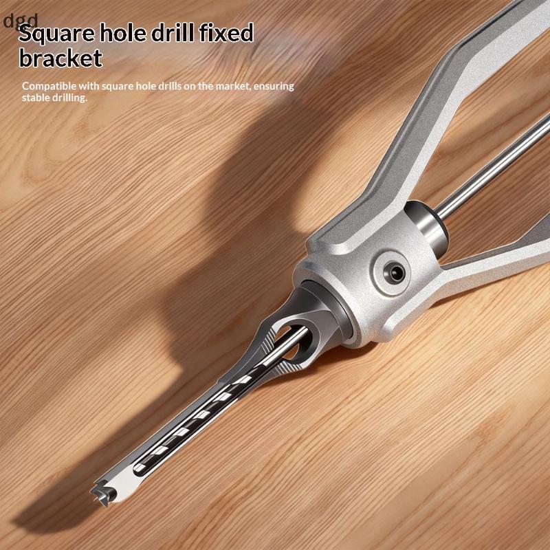 [DGD] Adaptador De Cinzel De Entalhar Brocas De Furo Quadrado 4 Unidades Ferramentas Duráveis De Marcenaria Para De Made