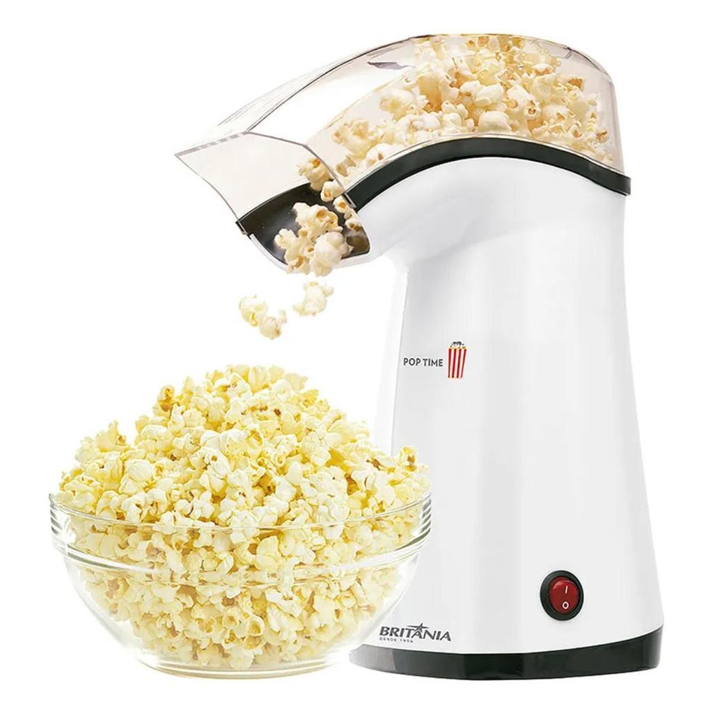 Pipoqueira Elétrica Britânia Pop Time Sem Óleo 1200W