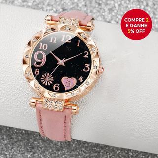 Relógio De Pulso Feminino Water Diamond Noble Quartz Para Mulher Deve Transportar Quando …