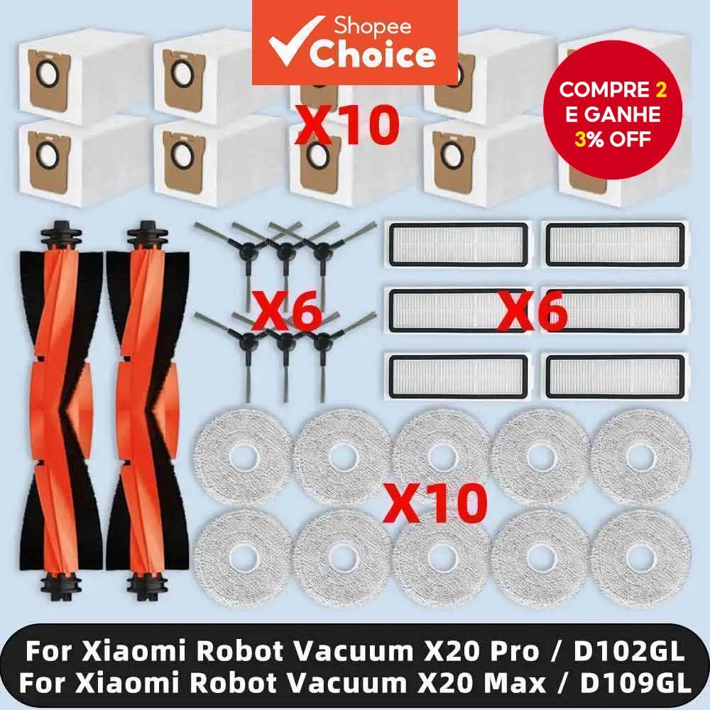 Kit Compatível Aspirador Robot Xiaomi X20