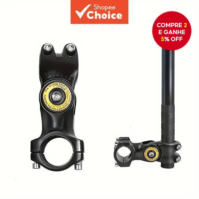 Abraçadeira de Montagem com Ângulo Ajustável para Guidão de Bicicleta e Motocicleta - Compatível com GoPro, Insta360