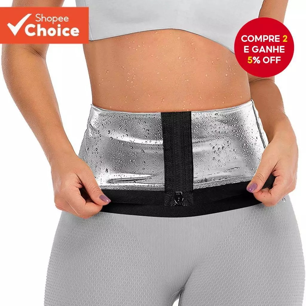 Treinador De Cintura Para Mulheres – Cinto Modelador De Barriga Com Sauna E Aparador Perda De Peso Modelagem Corporal — imagem 1