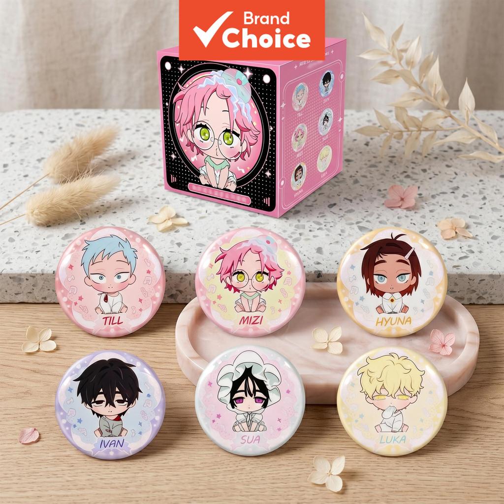 Oficialmente Licenciado Alien Stage Baby Series Pinos De Folha De Flandres Arte De Alta Qualidade Emblema Misterioso Par