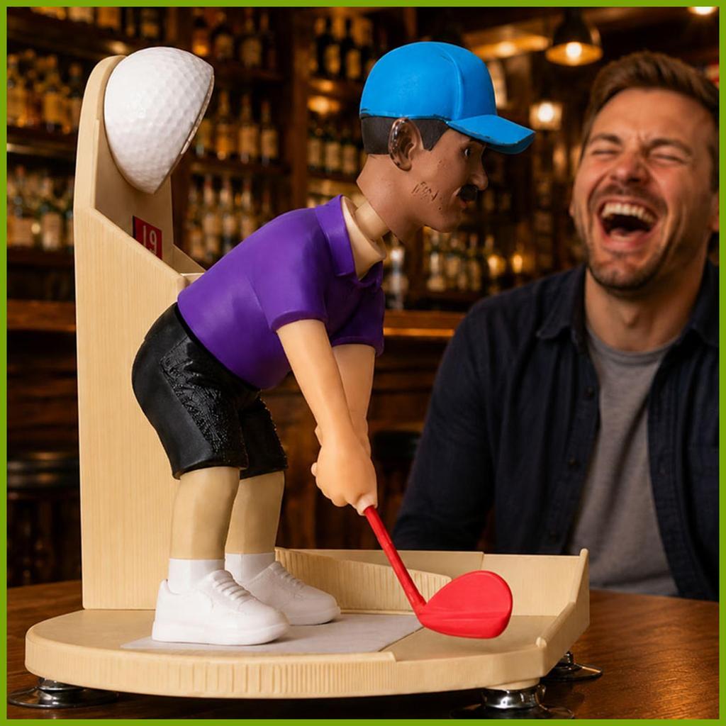 Abridor De Garrafa De Golfe Balanço Portátil Decorativo Saca-Rolhas Mão Cerveja Para Homens Mulheres Pai Marido lrnbr