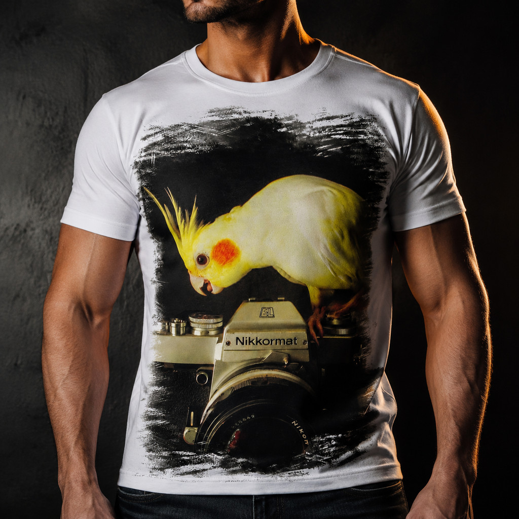 Camiseta Ave Pássaro Calopsita 2 - Dicelli