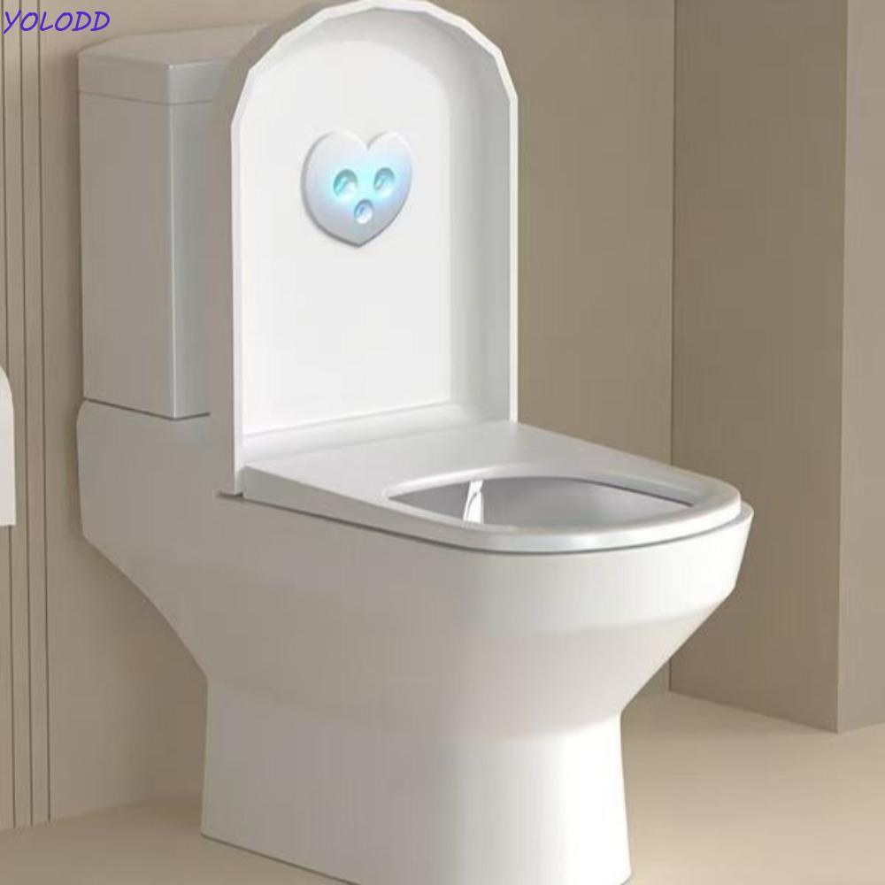 Luz De Vaso Sanitário LED Yoloddd , Limpador Inteligente Com Eficiência Automática , Desodorizador De Geladeira Em Forma