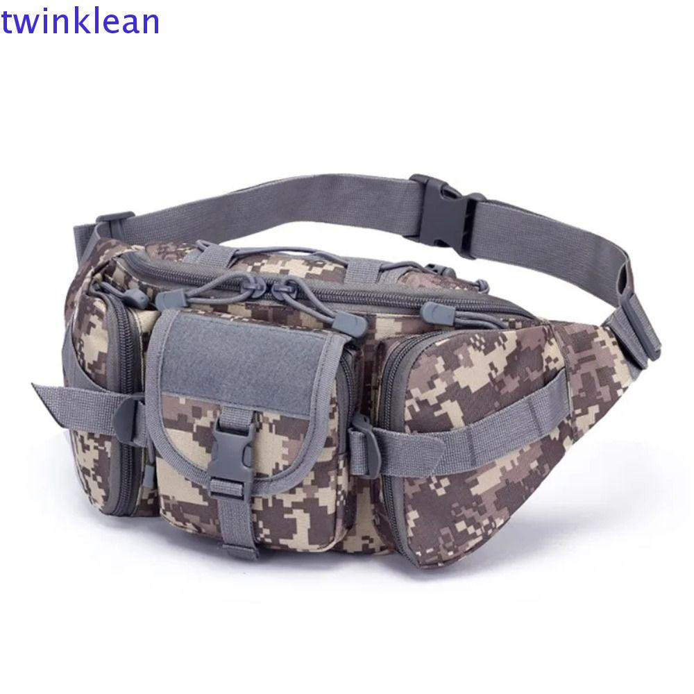 Pochete De Cintura TWINKLEAN , Bolsa Molle Masculina Multifuncional De Grande Capacidade De Cinto De Escalada De Tecido