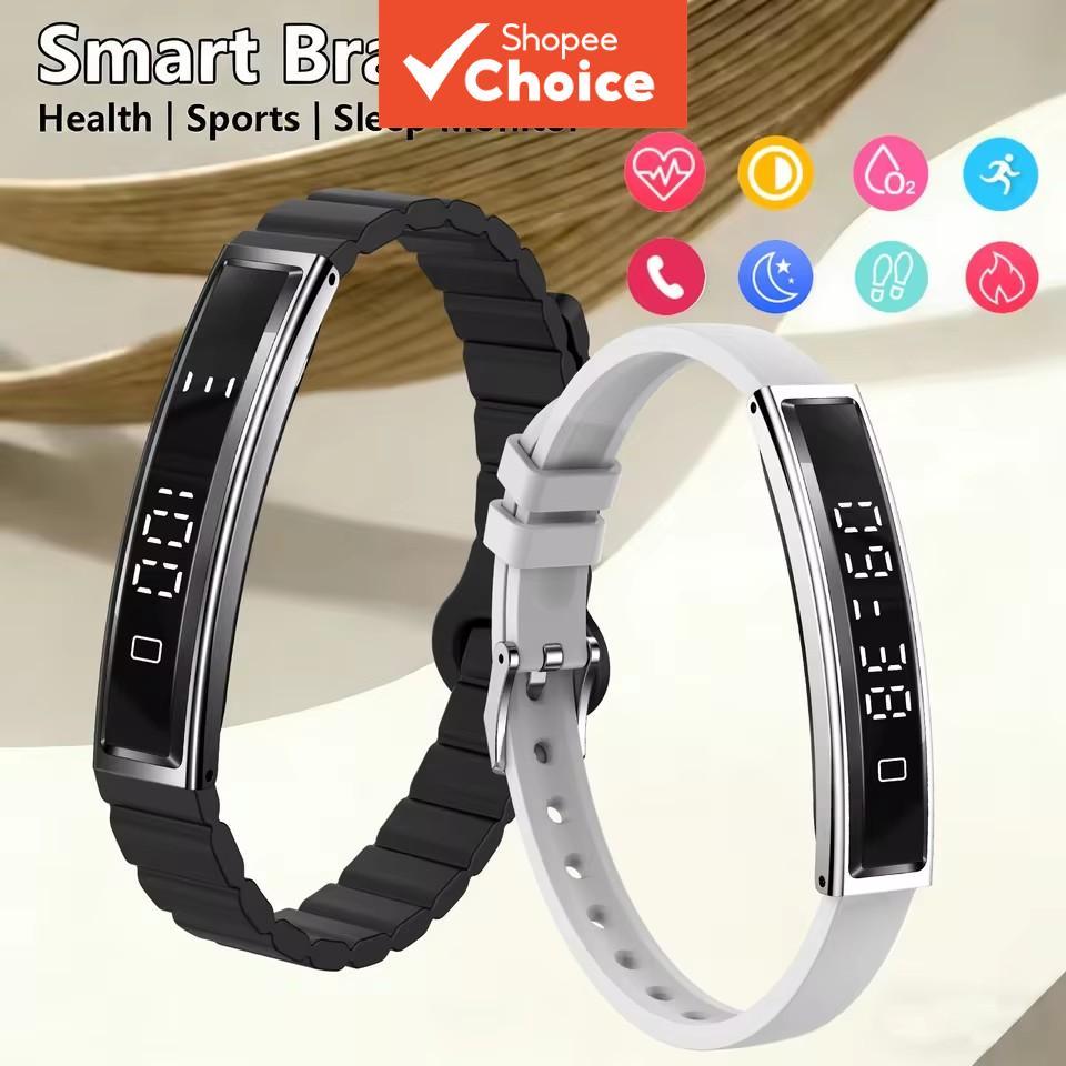 Nova Pulseira Inteligente Fashion: Foto, Monitor de Sono, Pressão, Oxigênio no Sangue, À Prova d'Água, Pedômetro,