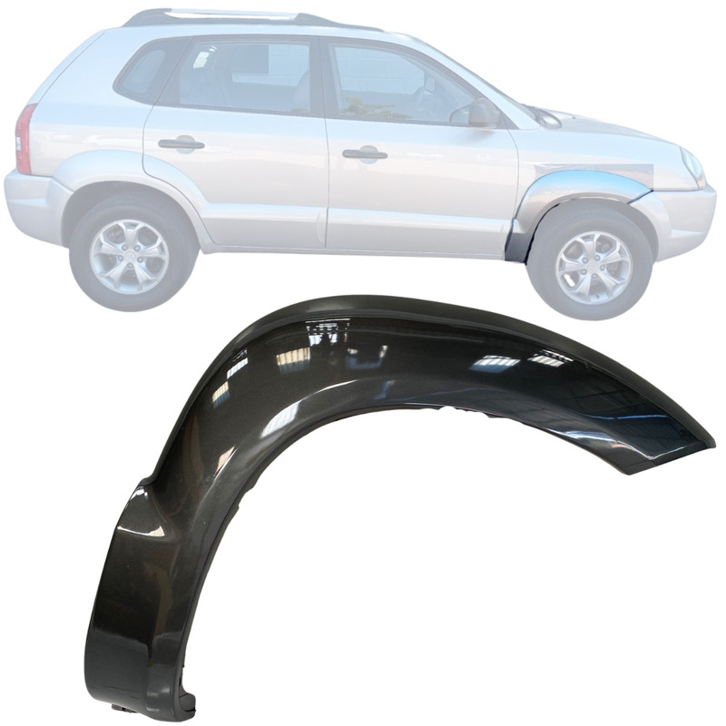 Alargador Moldura Paralama Dianteiro Tucson 2005 A 2013 Lado Direito aplique