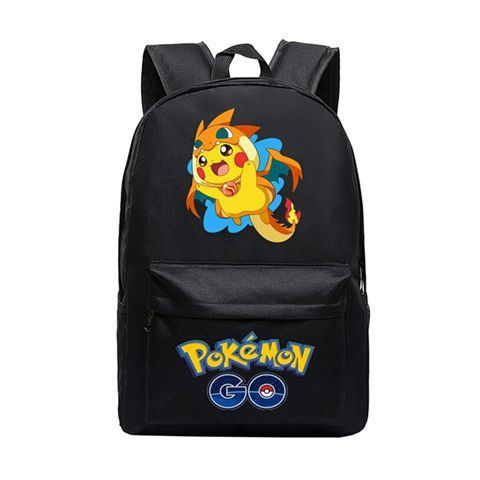 Mochila de viagem ao ar livre Arceus Pikachu Pokémon Greninja, mochila de desenho animado de grande capacidade, bolsa mu