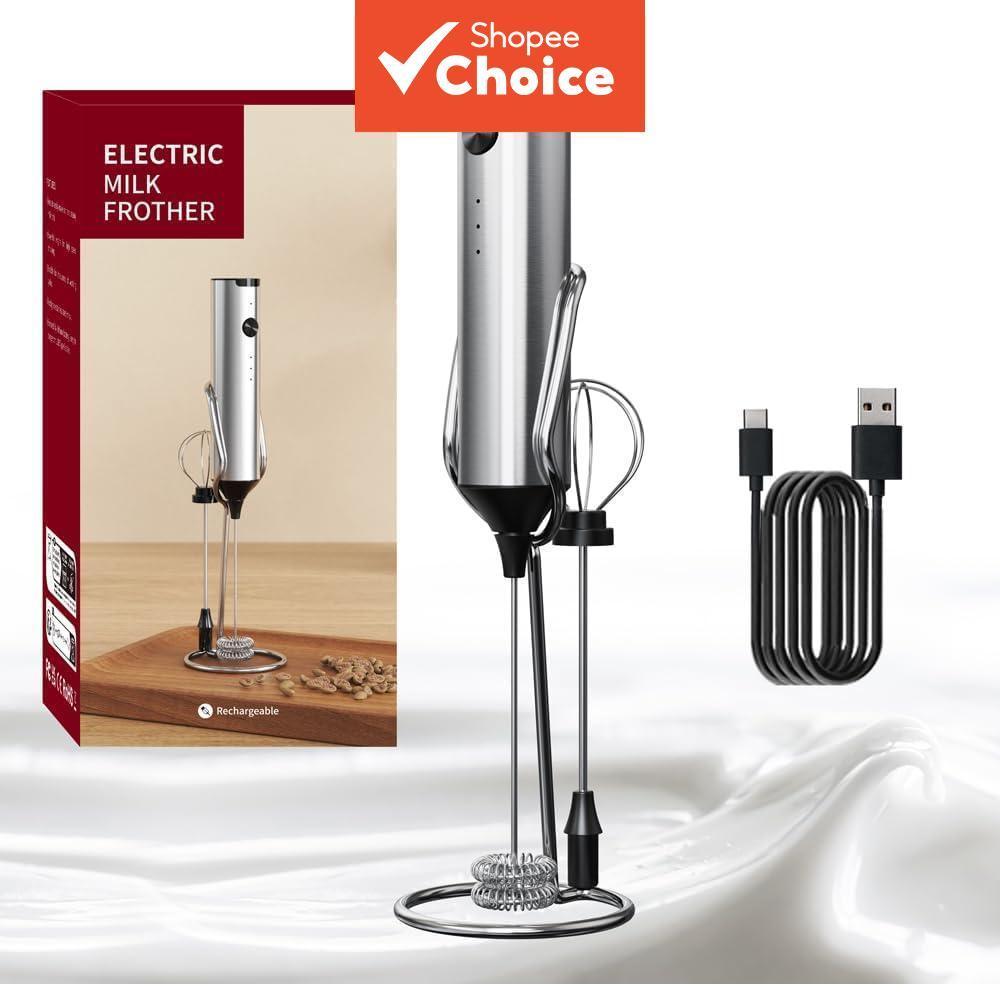 Batedor De Leite Elétrico Portátil Matcha Recarregável Para Café Com , Ovos Mini Misturador De Espuma