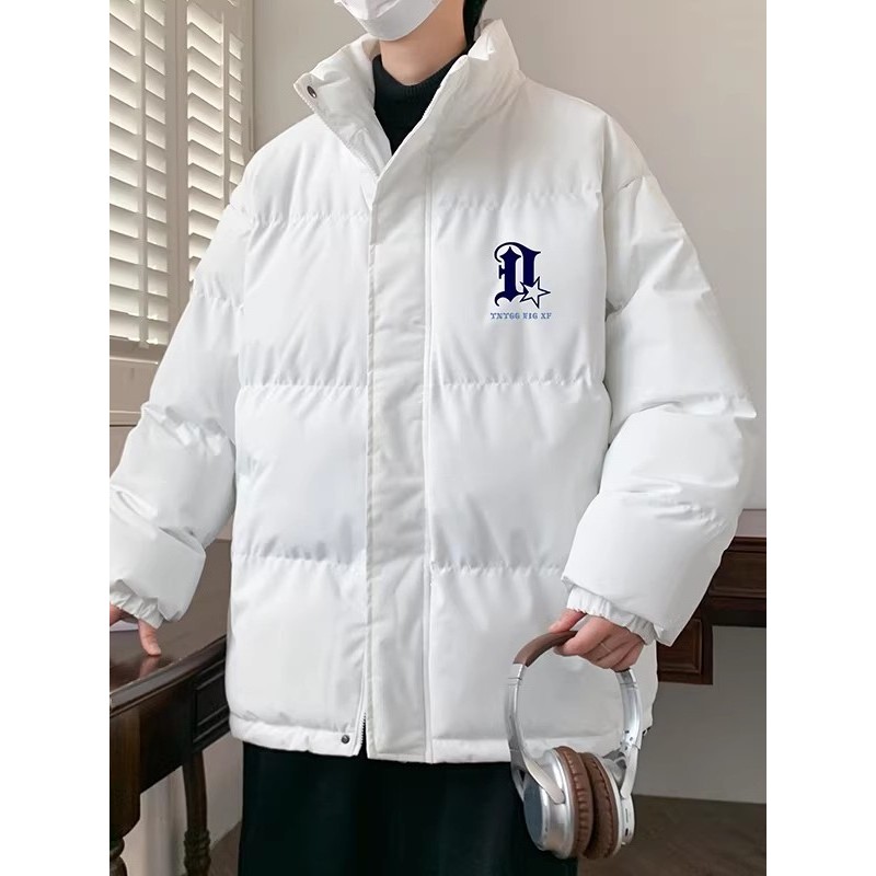 Roupas de inverno acolchoadas de algodão espessadas roupas masculinas com capuz na moda masculinas roupas
