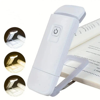 Luz De Leitura De Livros De Leds Brilho Ajustável USB Clip De Proteção Dos Olhos Portátil…