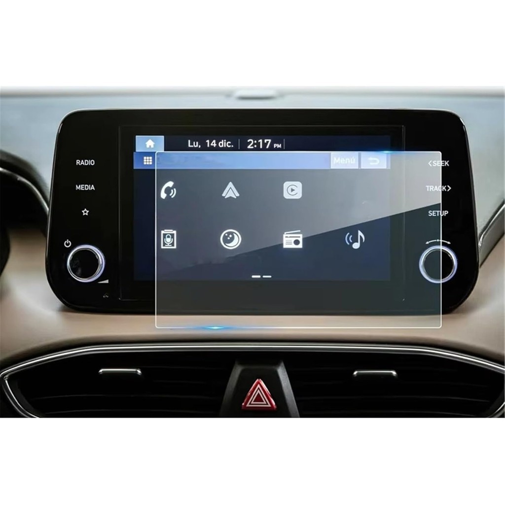 Compatível Com Hyundai Para Santa Fe 2021-2022 Rádio De Infoentretenimento Do Carro Console GPS Navegação Película Prote