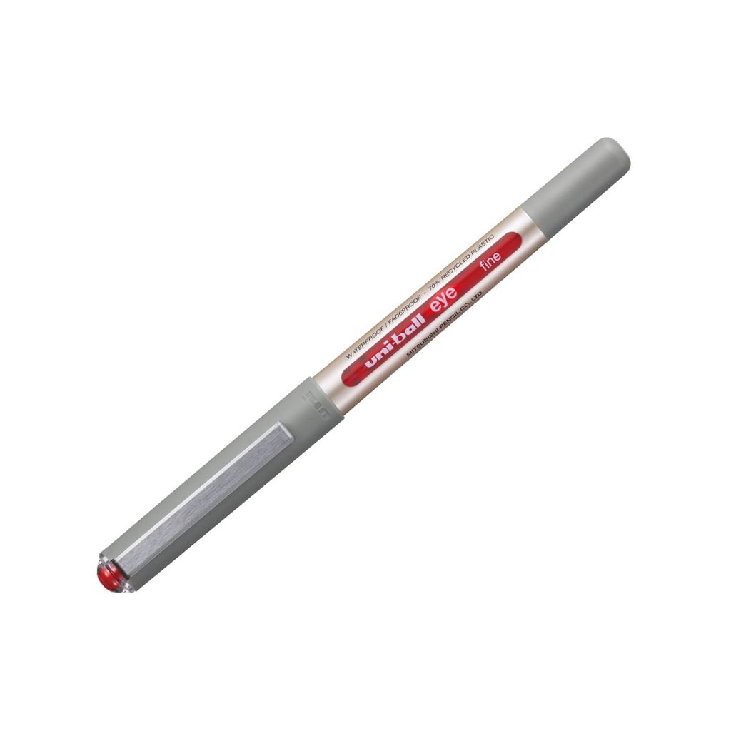 Caneta rollerball 0.7 Eye Fine UB-157 Vermelha Uni-Ball