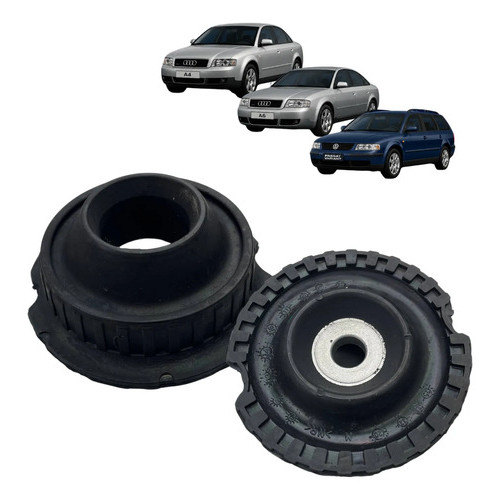 Par Coxim Batente Amortecedor Dianteiro Audi A4 A6 Passat