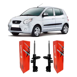 Par Amortecedor Dianteiro Kia Picanto 2006 2007 08 09 2010