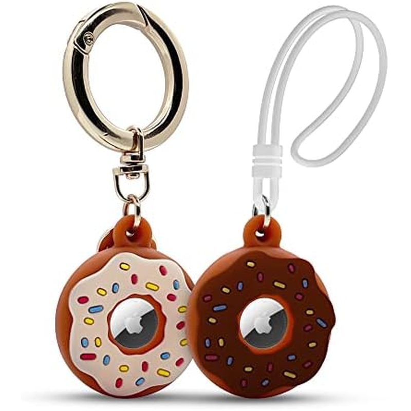 Suporte Apple Airtag (Preto-Branco-Vermelho-Azul)
