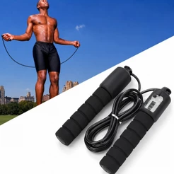 Corda Ajustável Para Pular Adequada Para Treino Exercício Fitness E Perda De Peso Com Contador Exercícios