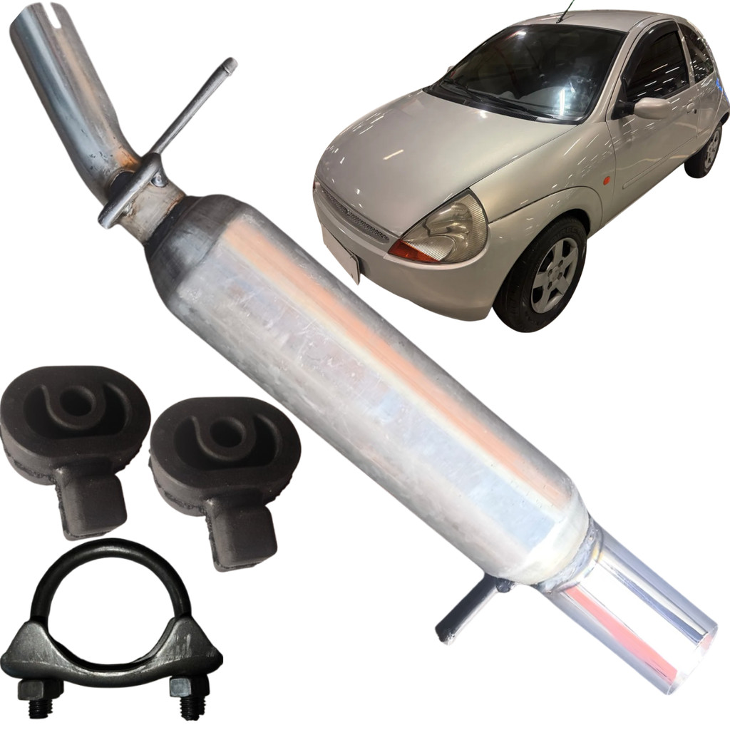 Kit Silencioso Esportivo Ford Ka 1.0 99 A 2007 (Zetec Rocam)