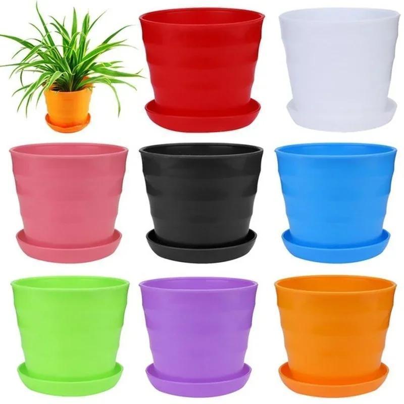 Vaso De Flores De Plástico , Planta Suculenta , Para Decoração De Mesa De Escritório Em Casa , Suprimentos De Jardim Col