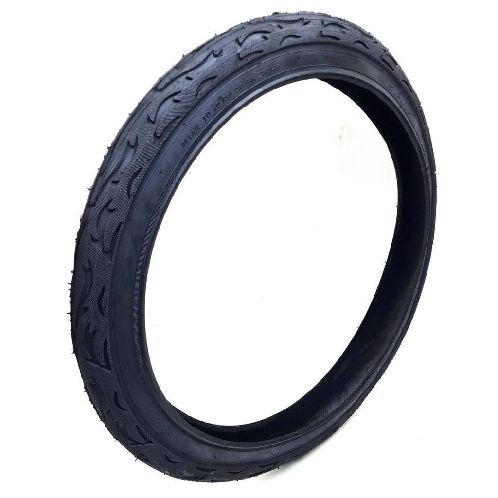 Pneu Aro 20 x 2.125 Tipo Flame MTB Preto Importado