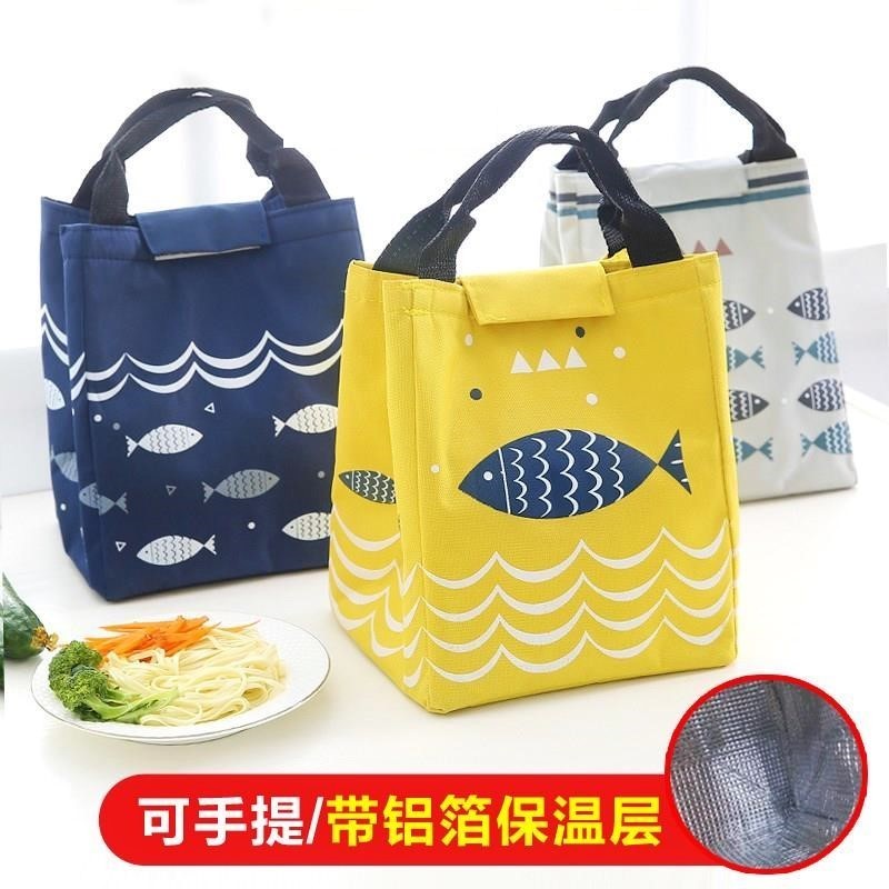 Saco de talheres de mesa lancheira retangular pote bolso tambor isolamento de vidro Ultra-longo isolamento de pano famil