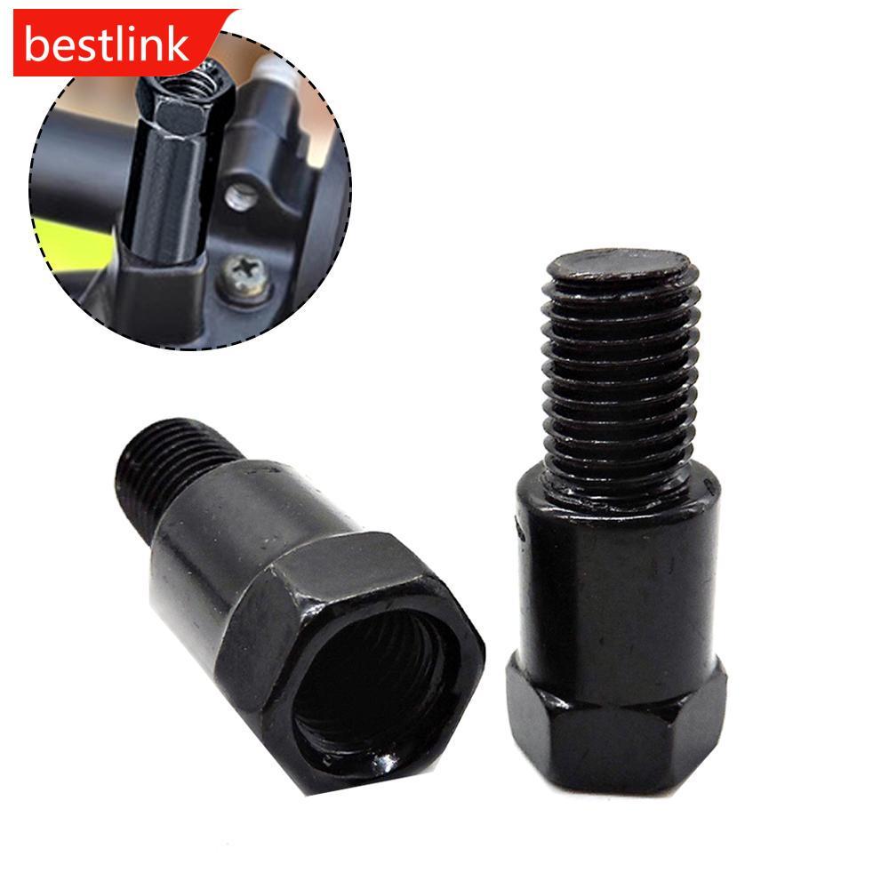 BESTLINK M10 10mm No Sentido Horário Adaptador De Espelho Da Motocicleta Metal Aumentar Parafuso Retrovisor Rosca Conver