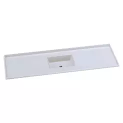 Pia De Cozinha Mármore Sintético 180x55cm Multimóveis CR20483 Gavetaselo