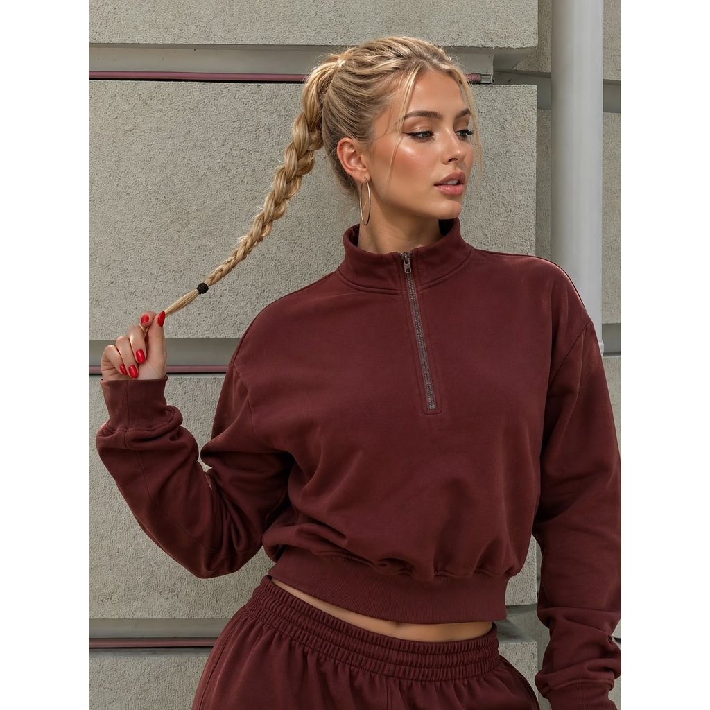 Blusa Moletom Feminina de Frio Flanelado Blusão Casaco Peluciado INVERNO