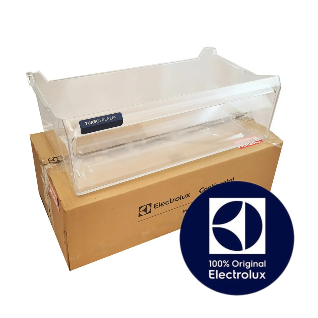 GAVETA SUPERIOR DO FREEZER TURBOFREEZER REFRIGERADOR ELECTROLUX ORIGINAL - IM8 - IM8B - IM8IS - IM8S