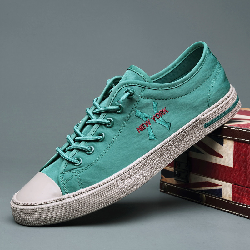 Sapatos de lona sapatos masculinos primavera outono Baoda sapatos masculinos novo estilo sapatos da moda versão coreana