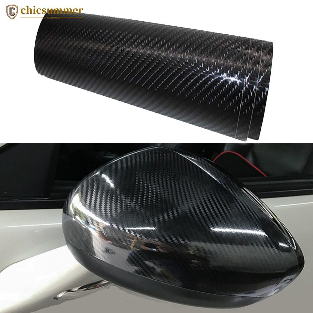 CHICSUMMER Universal Car Interior Molding Adesivo PU Couro Gap Filler 7D Fibra De Carbono DIY Trança Guarnição Filme Aut