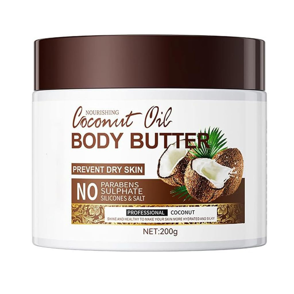 Limpador/Sérum de Limpeza/Sérum Cosméticos Faciais/Tratamento Facial Manteiga Corporal de Coco Grospe para Pele Seca, Hi